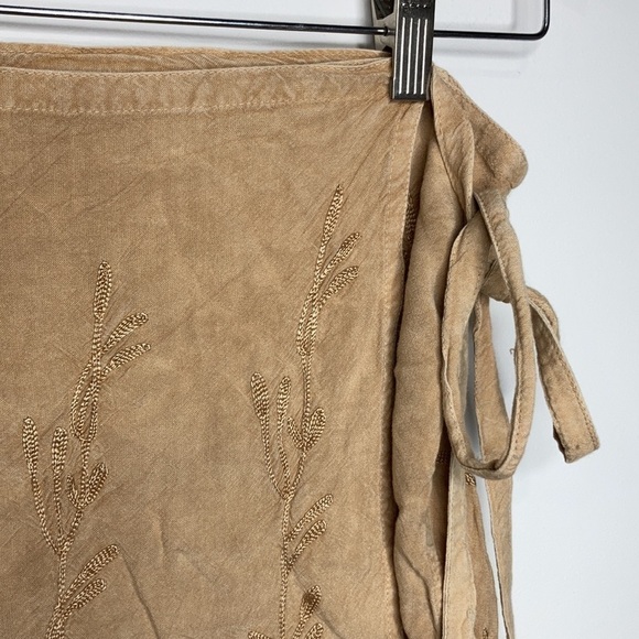 Boho wrap mini skirt one size - Picture 3 of 6